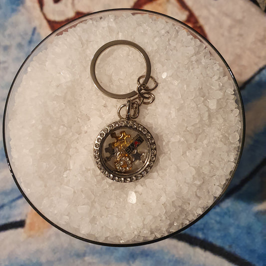 Charm Keychain Locket